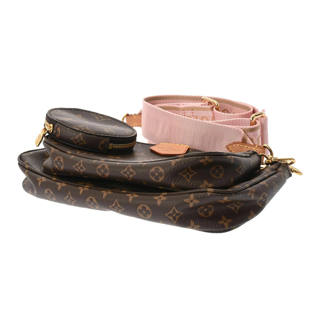 LOUIS VUITTON Monogram Multi Pochette Accessoires Rose Pink Clair Canvas - Picture 5 of 11
